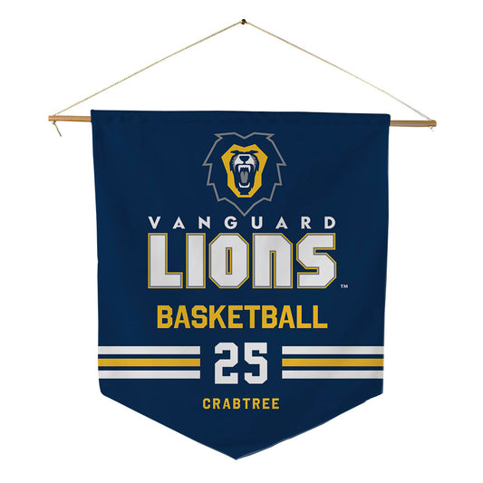 Vanguard - NCAA Women's Basketball : Reese Crabtree - Pennant - 18" x 21"-0