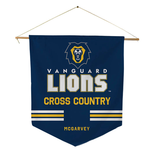 Vanguard - NCAA Women's Cross Country : Madison McGarvey - Pennant - 18" x 21"-0
