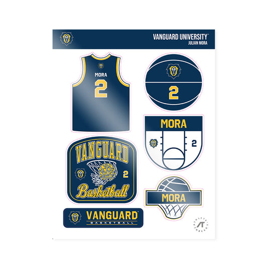 Vanguard - NCAA Men's Basketball : Julian Mora - Sticker Sheet-0
