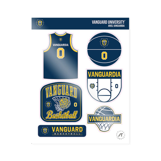 Vanguard - NCAA Men's Basketball : Ariel Vanguardia - Sticker Sheet-0