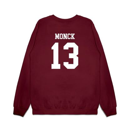  - NCAA Men's Basketball : Tyson Monck - Classic Shersey Crewneck Sweatshirt-1
