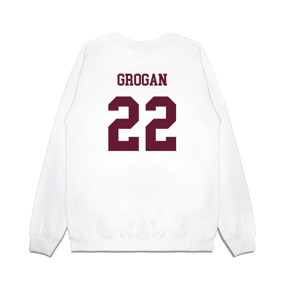  - NCAA Men's Basketball : Lincoln Grogan - Classic Shersey Crewneck Sweatshirt-1