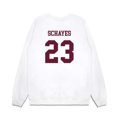  - NCAA Men's Basketball : Logab Schayes - Classic Shersey Crewneck Sweatshirt-1