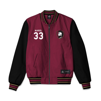  - NCAA Men's Basketball : Aidan Mandel - Bomber Jacket-0