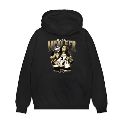 Purdue - NCAA Womens Volleyball : Ryan McAleer - Collage Premium Hooded Sweatshirt-0