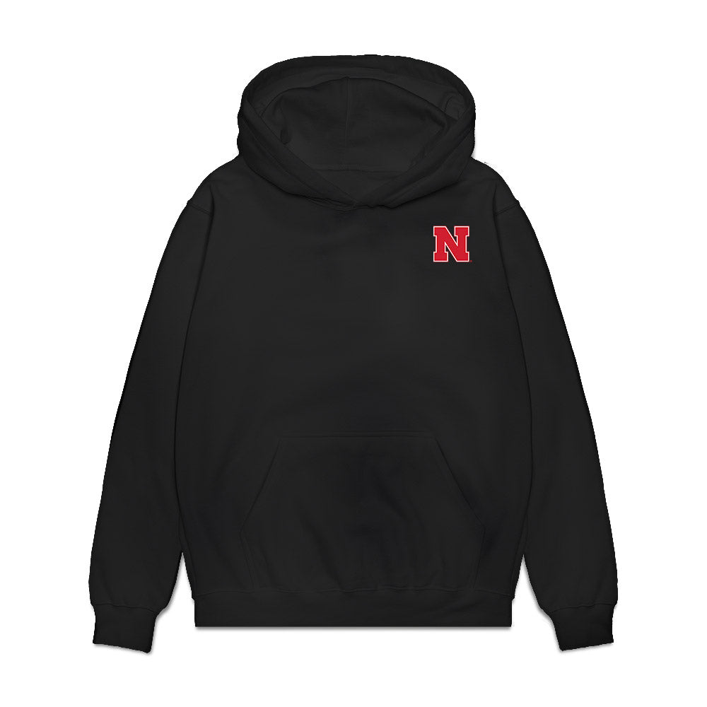 Nebraska - NCAA Womens Volleyball : Manaia Ogbechie - Collage Premium Hooded Sweatshirt-0