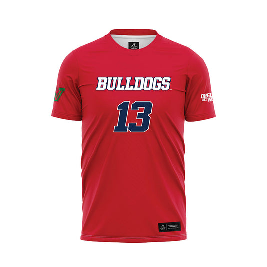 Fresno State - NCAA Women's Soccer : Kaitlyn Conner - Red Soccer Jersey-0