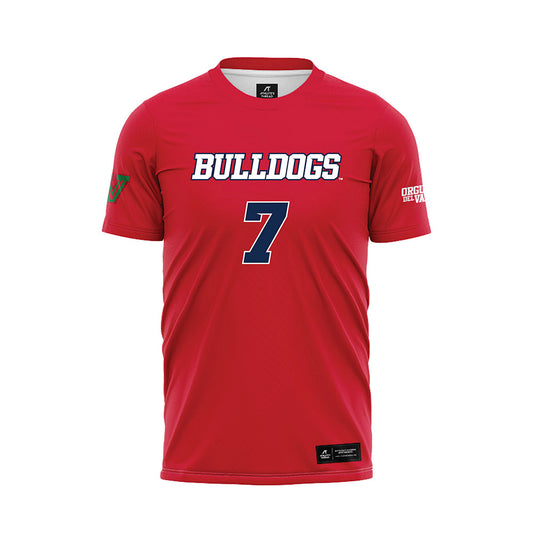 Fresno State - NCAA Women's Soccer : Lexi Dueker - Red Soccer Jersey-0