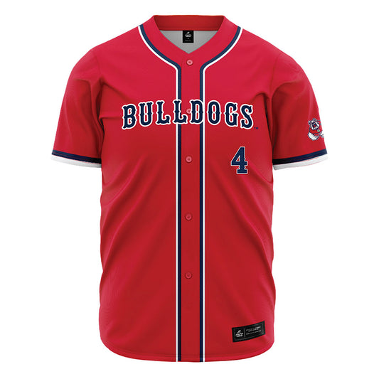 Fresno State - NCAA Baseball : Kyler Bittner - Red Jersey-0