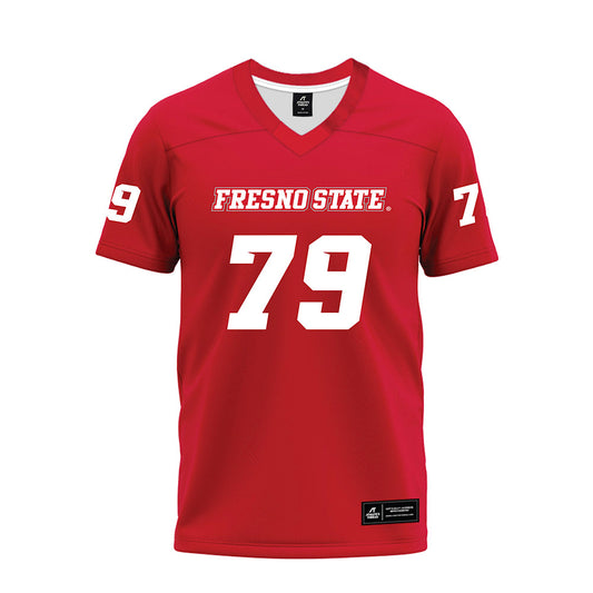 Fresno State - NCAA Football : Ethan Dasmann - Premium Football Jersey-0
