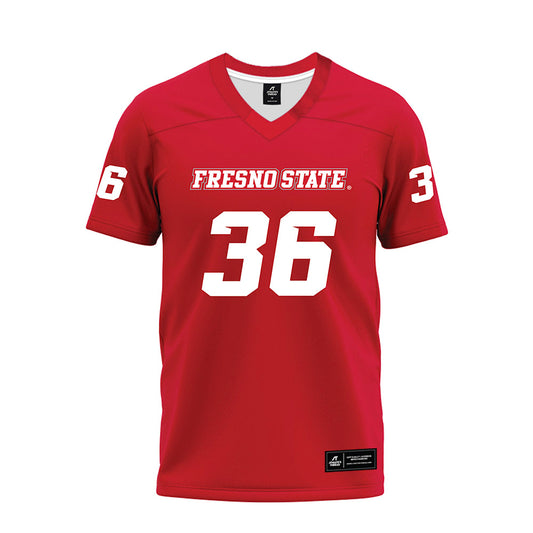 Fresno State - NCAA Football : Tommy Nix - Premium Football Jersey-0