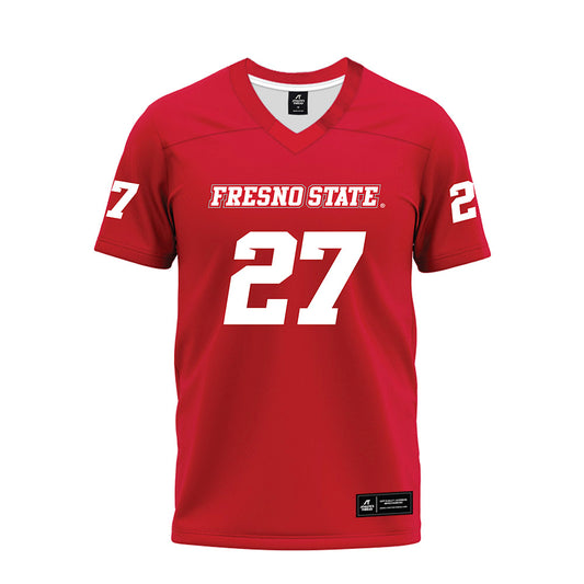 Fresno State - NCAA Football : Tariq Thomas - Premium Football Jersey-0