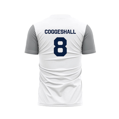Longwood - NCAA Women's Soccer : Reese Coggeshall - White Soccer Jersey-1