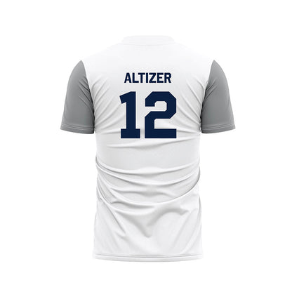 Longwood - NCAA Women's Soccer : Bailey Altizer - White Soccer Jersey-1