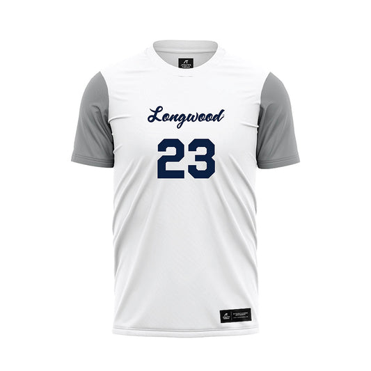 Longwood - NCAA Women's Soccer : Madison Fitzpatrick - White Soccer Jersey-0