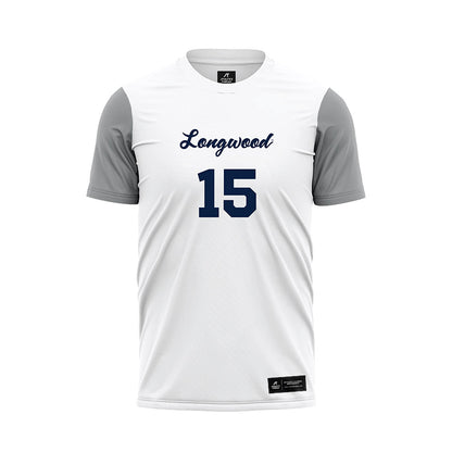 Longwood - NCAA Women's Soccer : Isabella Anson - White Soccer Jersey-0