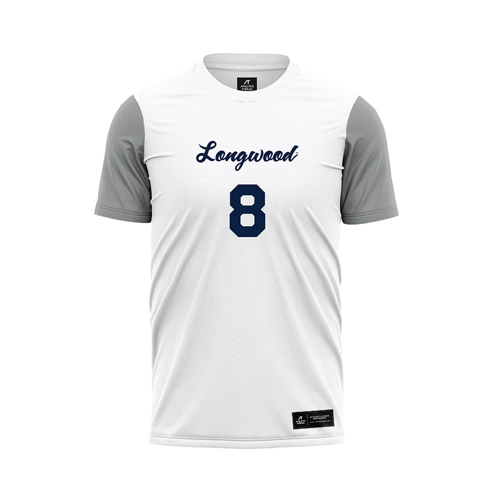 Longwood - NCAA Women's Soccer : Reese Coggeshall - White Soccer Jersey-0