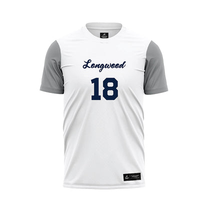 Longwood - NCAA Women's Soccer : Coryn Silberstein - White Soccer Jersey-0