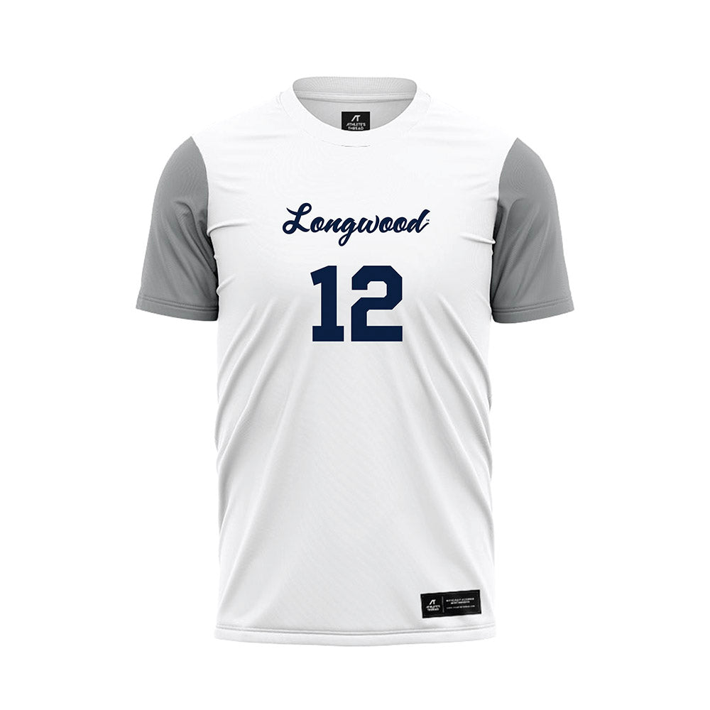 Longwood - NCAA Women's Soccer : Bailey Altizer - White Soccer Jersey-0