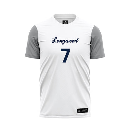 Longwood - NCAA Women's Soccer : Taylor Hoag - White Soccer Jersey-0