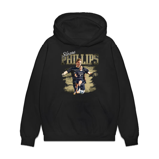 Colorado - NCAA Womens Soccer : Sloane Phillips - Premium Hooded Sweatshirt-0