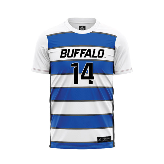Buffalo - NCAA Women's Soccer : Laiken Kiser - White Soccer Jersey-0