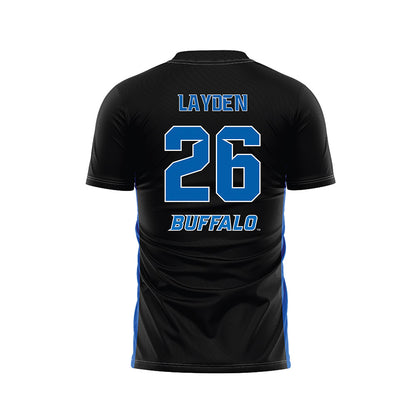 Buffalo - NCAA Women's Soccer : Amelia Layden - Blue Soccer Jersey-1