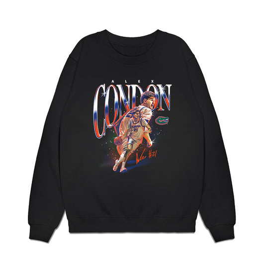 Florida - NCAA Mens Basketball : Alex Condon - Collage Premium Crewneck Sweatshirt-0