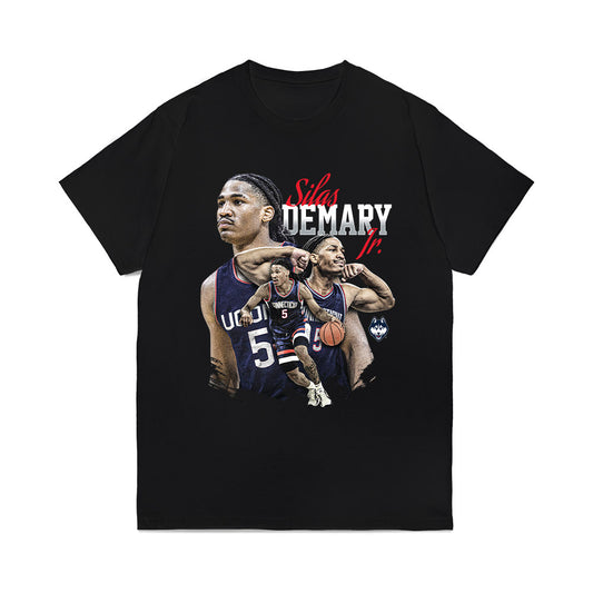 UConn - NCAA Mens Basketball : Silas Demary Jr. - Collage Comfort Colors T-Shirt-0