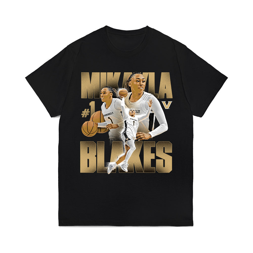 Vanderbilt - NCAA Womens Basketball : Mikayla Blakes - Collage Comfort Colors T-Shirt-0