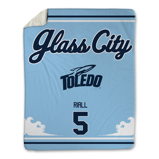 Toledo - NCAA Softball : Savvanna Riall - Glass City Blanket-0