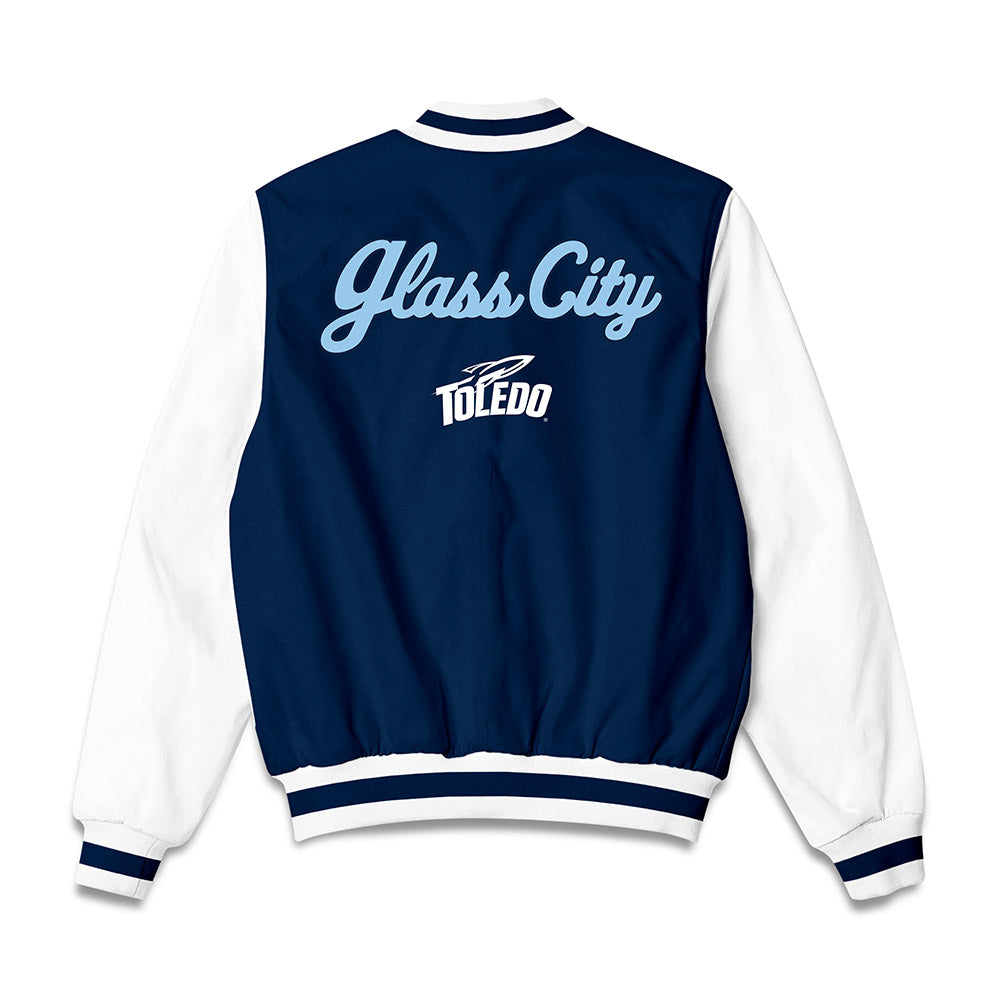 Toledo - NCAA Softball : Aubrey Hensley - Glass City Bomber Jacket-1