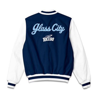 Toledo - NCAA Baseball : Conner Draper - Glass City Bomber Jacket-1