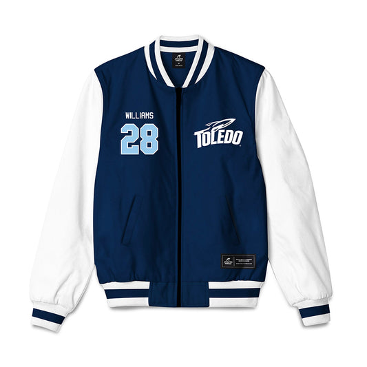 Toledo - NCAA Football : Kadale Williams - Glass City Bomber Jacket-0
