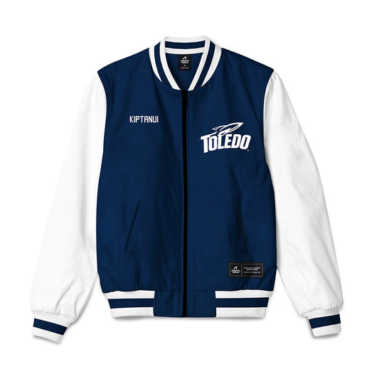 Toledo - NCAA Women's Track & Field : Dorcas Kiptanui - Glass City Bomber Jacket-0