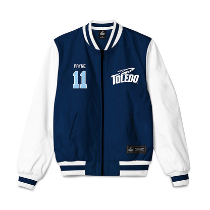 Toledo - NCAA Baseball : Jacob Payne - Glass City Bomber Jacket-0