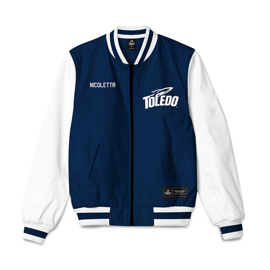 Toledo - NCAA Women's Rowing : Kaity Nicoletta - Glass City Bomber Jacket-0