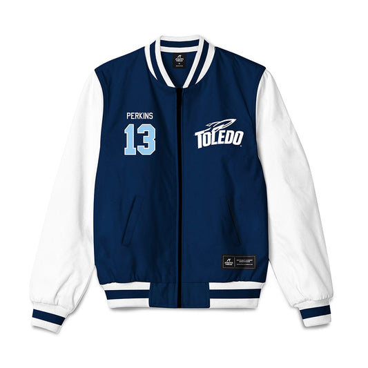 Toledo - NCAA Women's Soccer : Mikaela Perkins - Glass City Bomber Jacket-0