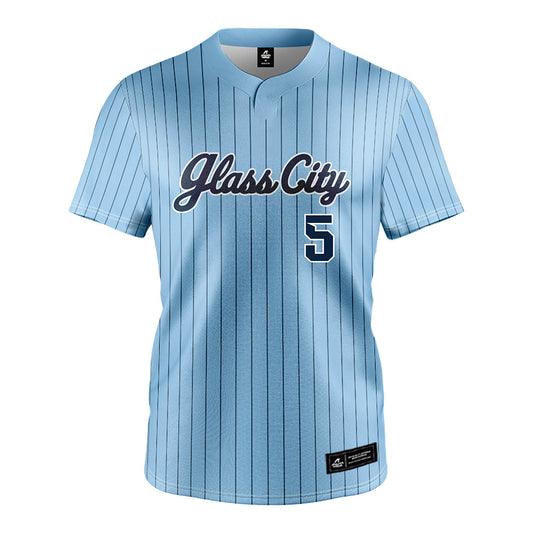 Toledo - NCAA Softball : Savvanna Riall - Glass City Pinstripe Jersey-0
