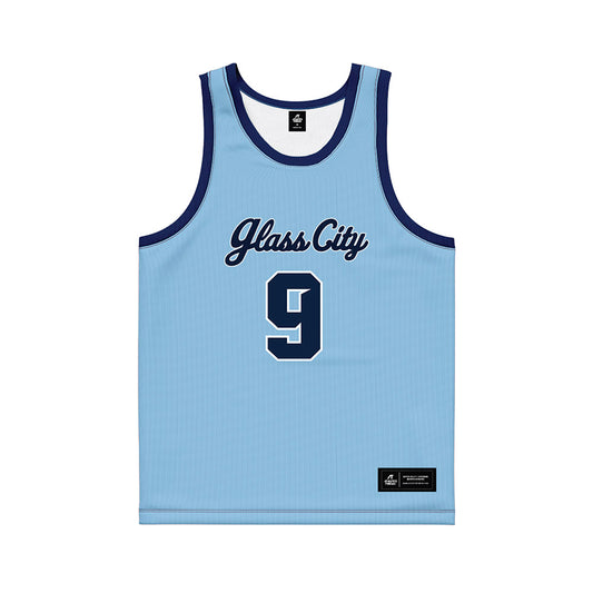 Toledo - NCAA Women's Basketball : Jyah LoVett - Glass City Basketball Jersey-0