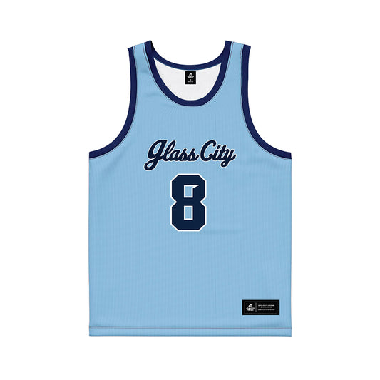 Toledo - NCAA Women's Basketball : Reagan Wilson - Glass City Basketball Jersey-0
