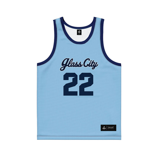 Toledo - NCAA Women's Basketball : Gabby Helsom - Glass City Basketball Jersey-0