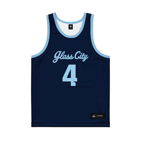 Toledo - NCAA Women's Basketball : Kendall Carruthers - Glass City Basketball Jersey-0