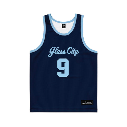 Toledo - NCAA Women's Basketball : Jyah LoVett - Glass City Basketball Jersey-0