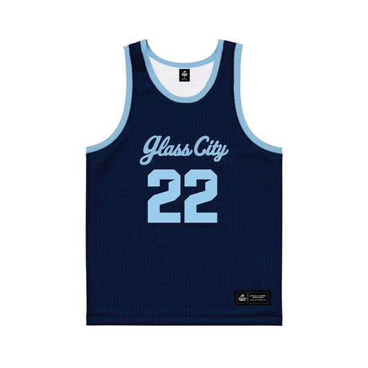 Toledo - NCAA Women's Basketball : Gabby Helsom - Glass City Basketball Jersey-0