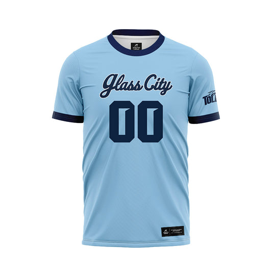 Toledo - NCAA Women's Soccer : Olivia Eaton - Glass City Blue Soccer Jersey-0