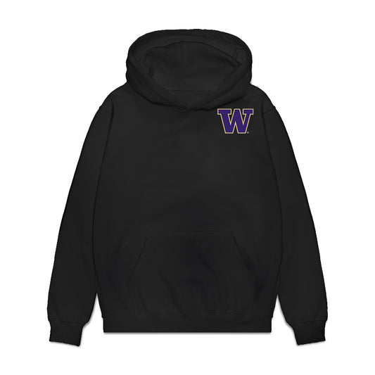 Washington - NCAA Womens Basketball : Sayvia Sellers - Collage Premium Hooded Sweatshirt-0