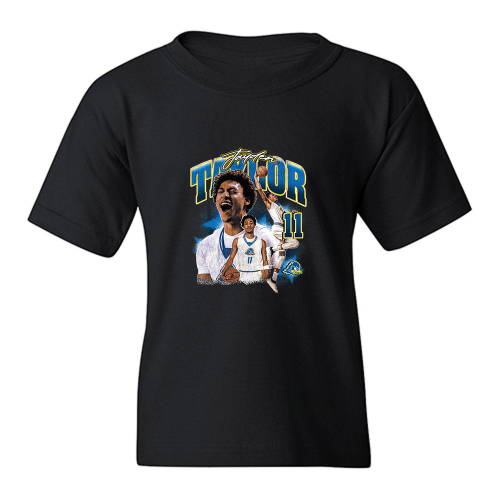 Delaware - NCAA Men's Basketball : Jayden Taylor - Collage Youth T-Shirt-0