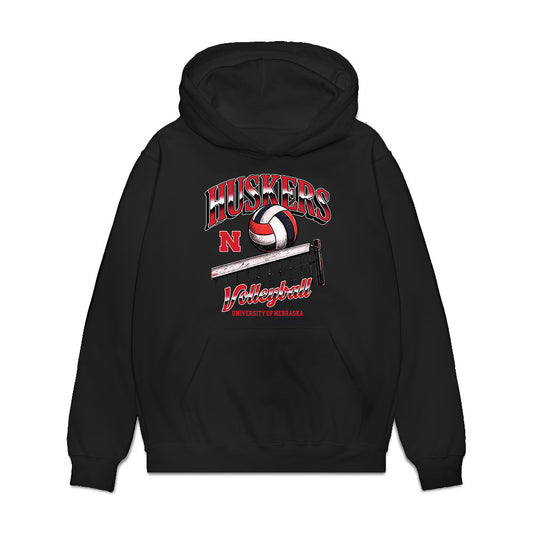 Nebraska - NCAA Women's Volleyball : Keoni Williams - Vintage Sports Shersey Premium Hooded Sweatshirt-0