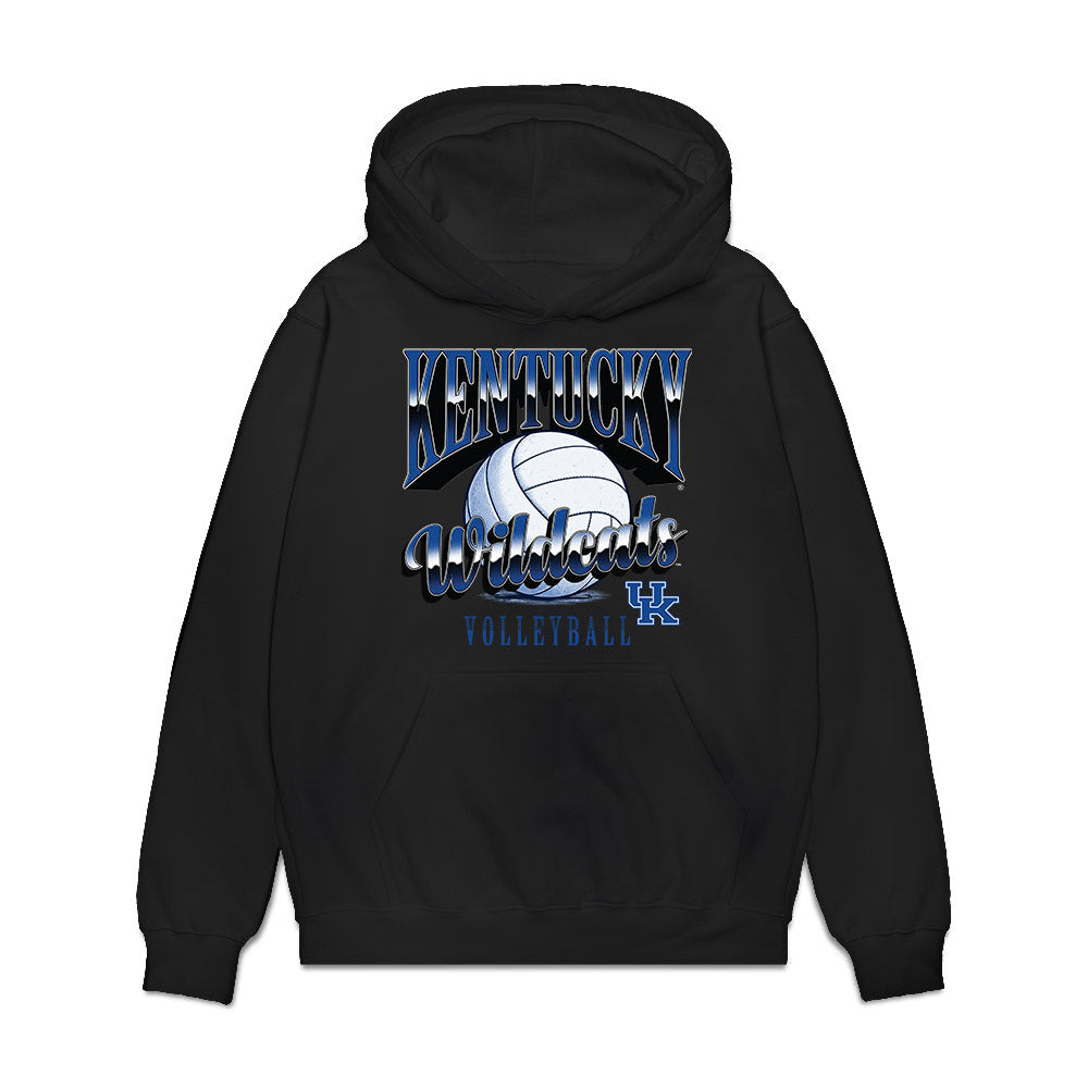 Kentucky - NCAA Women's Volleyball : Brooklyn DeLeye - Vintage Sports Shersey Premium Hooded Sweatshirt-0